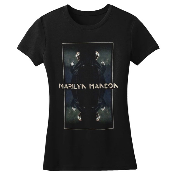 Marilyn Manson Pale Emperor Mirrored T-Shirt - Picture 4 of 4